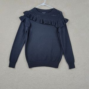 Who What Wear Black Sweater Size M - NWT